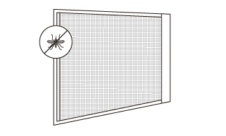 抵擋蚊蟲入侵